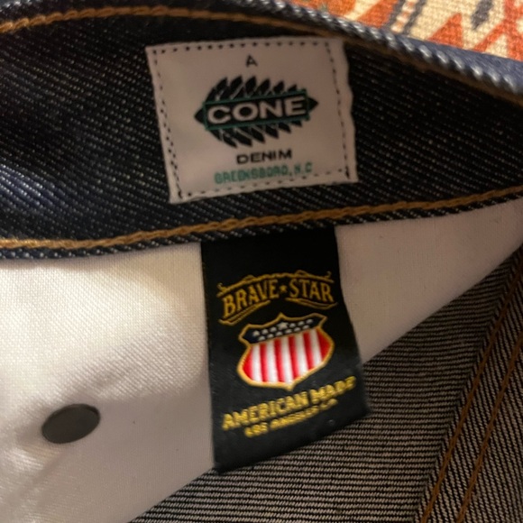Brave Star Selvedge Cone Mills Denim - Picture 3 of 7